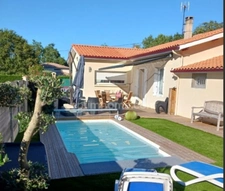 Maison de charme, volumes et prestations extérieures sur Léognan (33)