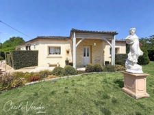Plain-pied 145 m2, 4 chambres sur 2319 m2 de terrain à vendre 6 pièces BERGERAC (24)