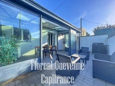 À 50 mètres de la plage – Maison rénovée de plain-pied avec terrasse plein sud