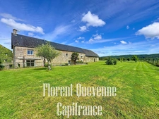 Maison en pierre + dépendances + terrain de 3120m² 
