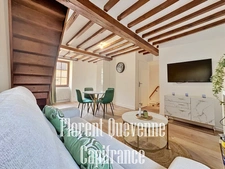 Ouistreham – Appartement atypique entièrement rénové, charme de l’ancien et emplacement idéal