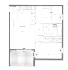 Appartement à vendre T3 de 65 m² balcon place de parking et cave - MONTPELLIER (34)