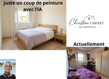 MARSILLARGUES – Maison de plain-pied au calme, 3 chambres - 50 m² de pièce de vie