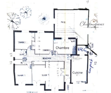 MAUGUIO – MAISON 110 m²ENVIRON DE PLAIN-PIED BIEN ENTRETENUE, 