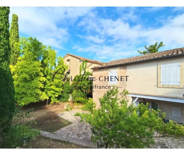 ANCIENNE PROPRIÉTÉ VIGNERONNE AU CŒUR DE MARSILLARGUES AVEC FORT POTENTIEL