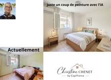 MARSILLARGUES – Maison de plain-pied au calme, 3 chambres - 50 m² de pièce de vie