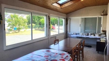 MONTS - 37260 - MAISON SPACIEUSE - 4 CHAMBRES - BELLE ET GRANDE VERANDA - GARAGE - TERRAIN DE 800M2 