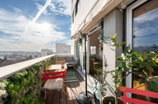 PARIS (75012) – T4 – 90M2 – TRÈS CALME – TRÈS LUMINEUX – TRAVERSANT – VUE DÉGAGÉE SUR LES TOITS DE PARIS – BALCON (9,5m2) - PARKING 