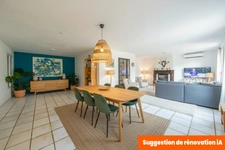 PARDAILHAN – MAISON FAMILIALE – 5 PIÈCES – PISCINE – VÉRANDA – TERRAIN CLOS 4973M² – PANNEAUX SOLAIRES – CALME – CLIMATISATION – CHAUFFAGE BOIS