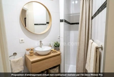 PARIS 18EME ARRONDISSEMENT (75) - Studio meublé 17,94 m² – Montmartre – Art Déco – Calme et lumineux