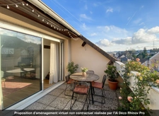 IGNY (91) - Appartement duplex 4 pièces - 70 m² Carrez (134 m² au sol) - Terrasse - Idéalement situé Centre de Bourg - Cave - Possibilité parking en sous-sol