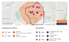 PARIS 18EME ARRONDISSEMENT (75) - Studio meublé 17,94 m² – Montmartre – Art Déco – Calme et lumineux