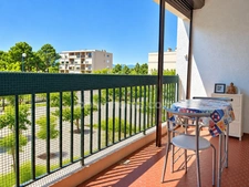 (66750) SAINT-CYPRIEN PLAGE – AGRÉABLE T1 AVEC BALCON ET PARKING PRIVATIF À PROXIMITÉ DU PORT ET DES PLAGES