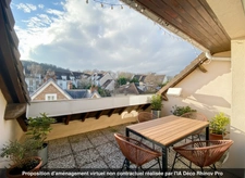 IGNY (91) - Appartement duplex 4 pièces - 70 m² Carrez (134 m² au sol) - Terrasse - Idéalement situé Centre de Bourg - Cave - Possibilité parking en sous-sol