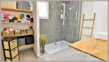 Maison R+1, 3 chambres, garage et jardin piscinable – Béziers 