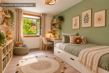 Ferrières-Poussarou – Two accommodations, a swimming pool and an impressive view of nature