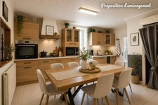 Maison de village 4 pièces – 102 m² – Lumineuse – Cour – Fort potentiel d’aménagement
