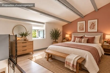 Ferrières-Poussarou – Two accommodations, a swimming pool and an impressive view of nature