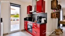 Maison R+1, 3 chambres, garage et jardin piscinable – Béziers 