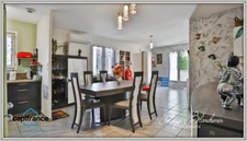 Cazedarnes – Maison plain-pied T3, 68 m² habitables + garage, jardin arboré