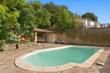 Ferrières-Poussarou – Two accommodations, a swimming pool and an impressive view of nature