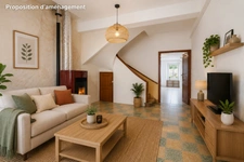 Saint-Chinian – Maison de village de 95 m², 4 chambres et cour sans vis-à-vis