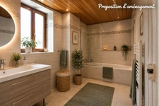 Maison de village 4 pièces – 102 m² – Lumineuse – Cour – Fort potentiel d’aménagement