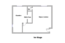 Appartement à vendre 2 pièces SAINT OUEN SUR SEINE (93)