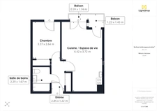 Appartement à vendre 2 pièces SURESNES (92)