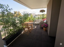 69100 VILLEURBANNE - APPARTEMENT DE 4 PIECES - TERRASSE - VUE DEGAGEE - ASCENSEUR - PROCHE DES COMMODITES - METRO