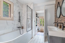  69110 SAINT FOY LES LYON - MAISON + APPARTEMENT - PISCINE - GARAGE - JARDIN - VUE PANORAMIQUE - PROCHE DES COMMODITES - CALME