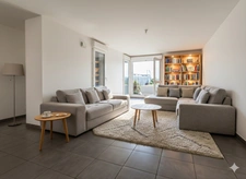 69100 VILLEURBANNE - APPARTEMENT DE 4 PIECES - TERRASSE - VUE DEGAGEE - ASCENSEUR - PROCHE DES COMMODITES - METRO