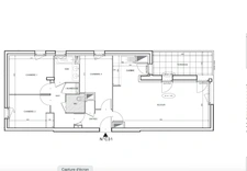 69100 VILLEURBANNE - APPARTEMENT DE 4 PIECES - TERRASSE - VUE DEGAGEE - ASCENSEUR - PROCHE DES COMMODITES - METRO