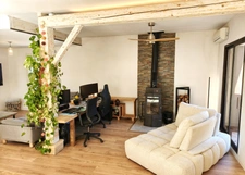 34400 LUNEL - MAISON T4 + APPARTEMENT T2 - 70M² DE TERRASSES ET VERANDA - GARAGE / ATELIER 180M² - CALME - CLIM ET POELE