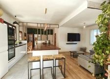 34400 LUNEL - MAISON T4 + APPARTEMENT T2 - 70M² DE TERRASSES ET VERANDA - GARAGE / ATELIER 180M² - CALME - CLIM ET POELE