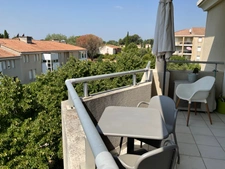 Appartement à vendre 4 pièces AIX EN PROVENCE (13) en étage élevé avec terrasse et grand garage 