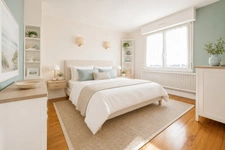 17200 Royan Foncillon - Vue sur mer - 100 mètres de la plage - Appartement 2 chambres - Balcon - Annexe indépendante - Revenus locatifs - Lumineux - Très beau potentiel