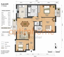 -92130 - ISSY-LES-MOULINEAUX - APPARTEMENT FAMILIAL - 4 PIECES -LUMINEUX – RÉSIDENCE 2022 – 2 BALCONS – MÉTRO – TRAM 