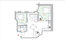 -92120 - MONTROUGE - APPARTEMENT - 2/3 PIÉCES - RUE BOILEAU- MÉTRO LIGNE 4 - CAVE