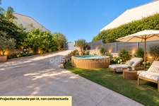 MONTPELLIER (34000) – MAISON INDIVIDUELLE – 6 PIÈCES – 4 CHAMBRES – JARDIN – GARAGE – TOITURE NEUVE