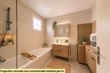 LATTES CENTRE-VILLE (34970) – MAISON INDIVIDUELLE – 5 CHAMBRES – TERRAIN 797 M² – DOUBLE LOGEMENT POSSIBLE