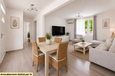 LUNEL (34400) – MAISON INDIVIDUELLE – 4 CHAMBRES – PISCINE CHAUFFÉE – TERRASSE – 2 LOGEMENTS – GARAGE
