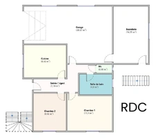 LATTES CENTRE-VILLE (34970) – MAISON INDIVIDUELLE – 5 CHAMBRES – TERRAIN 797 M² – DOUBLE LOGEMENT POSSIBLE