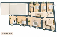 ROQUEMAURE (30150) – HÔTEL PARTICULIER – 460 M² – ÉLÉMENTS D’ARCHITECTURE ANCIENS – COUR INTÉRIEURE – GARAGE – TERRASSE – COMBLES À AMÉNAGER
