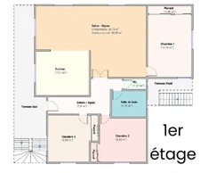 LATTES CENTRE-VILLE (34970) – MAISON INDIVIDUELLE – 5 CHAMBRES – TERRAIN 797 M² – DOUBLE LOGEMENT POSSIBLE