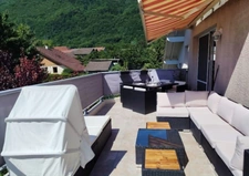 Appartement - villa 130 m², jardin 150 m², terrasse - balcon 25 m²