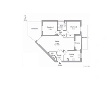92330 – Sceaux – APPARTEMENT – T3 ÉVOLUTIF – 84,85 M² CARREZ – RDC – JARDIN PRIVATIF DES DEUX CÔTÉS – 2 TERRASSES – VÉRANDA – RER B À 10 MIN À PIED – PARKING EN SUS