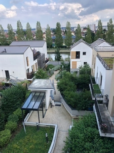 93320 – LES PAVILLONS-SOUS-BOIS – APPARTEMENT – 40 M² – 2 PIÈCES – BALCON – VUE CANAL – PARKING EN SUS – IMMEUBLE 2015