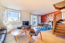 91360 - VILLEMOISSON-SUR-ORGE - MAISON - 100 M² - 5 PIÈCES - 4 CHAMBRES - JARDIN - TERRASSE - SERRE - IMPASSE - 2 PARKINGS - BOX - GARAGE 12 M² AVEC ÉTAGE AMÉNAGÉ - RER C - DPE C