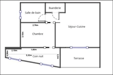 Appartement de 3 pièces à SEIGNOSSE (40150) 